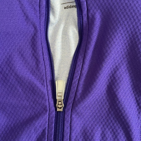 Adidas textured climalite full-zip golf jacket - Picture 6 of 6